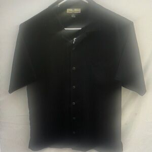 Men's Black Short Sleeve Shirt
